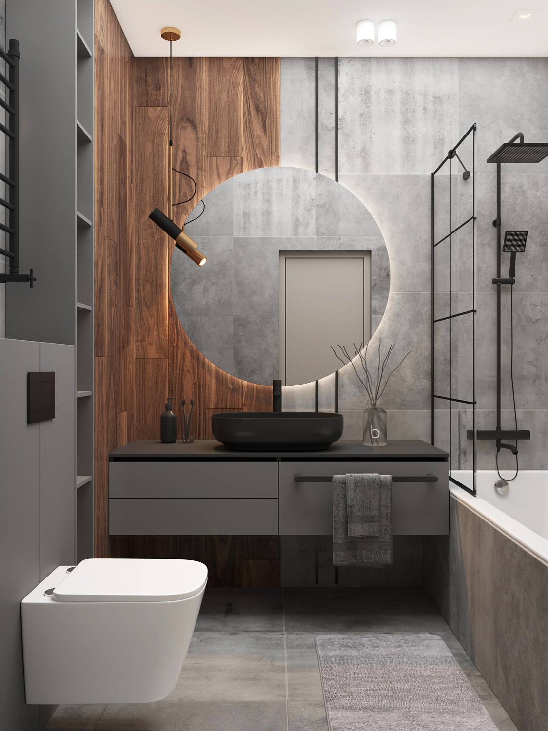 3-комнатная квартира в светлых оттенках