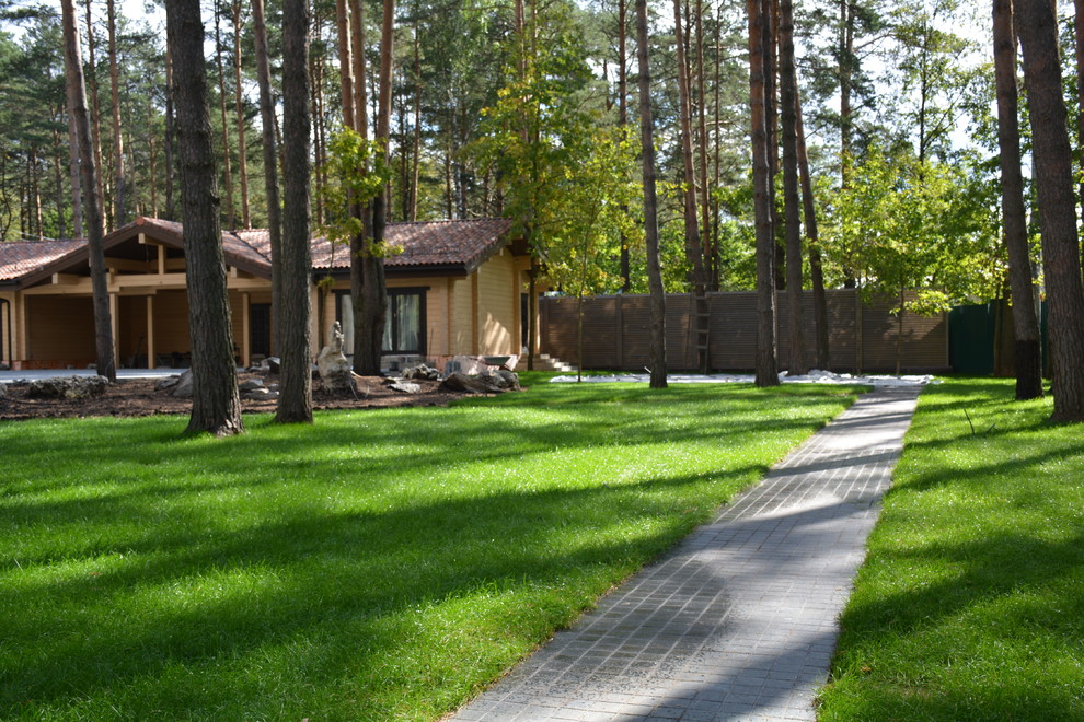 Не делайте: Газон на лесном участке