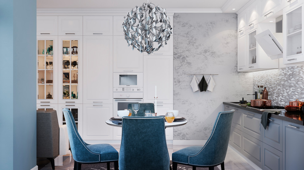 Квартира-студия, 54 кв.м, ЖК "Три капитана"