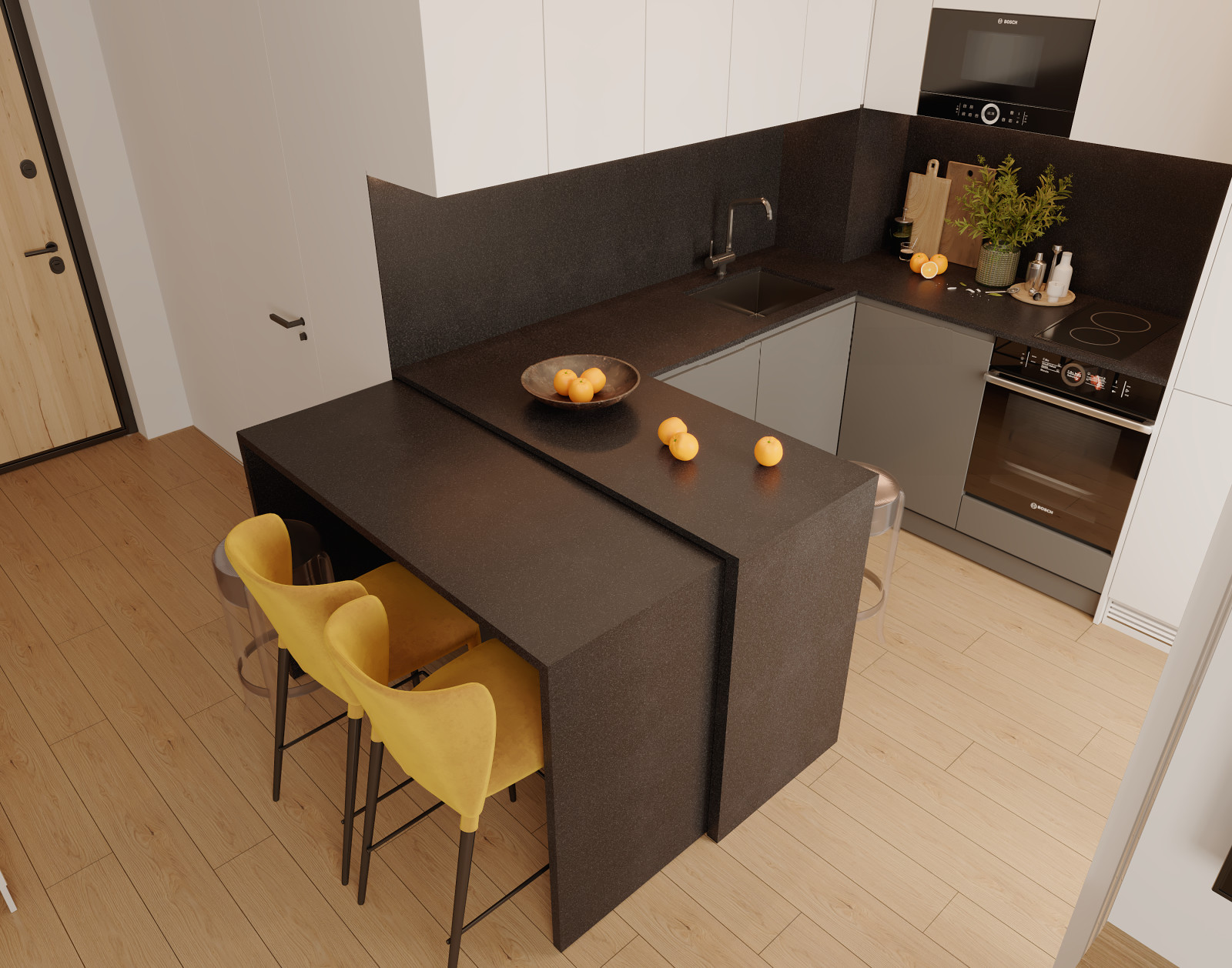 Дизайн для небольшой квартиры-студии