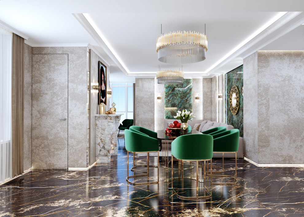 Апартаменты с элементами Арт-Деко