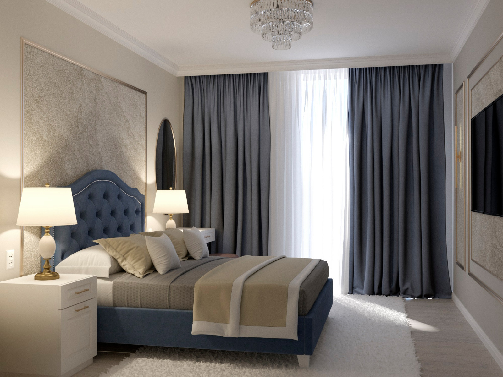 Трёхкомнатная квартира в Ж "Интеллект"