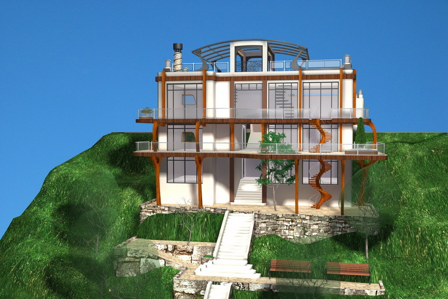 Проект дома в Черногории