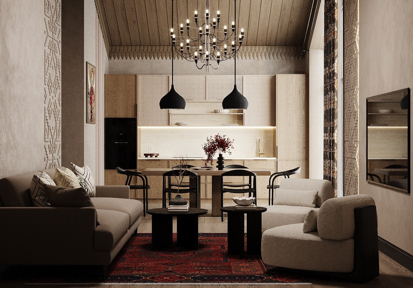 Загородный дом в русском стиле