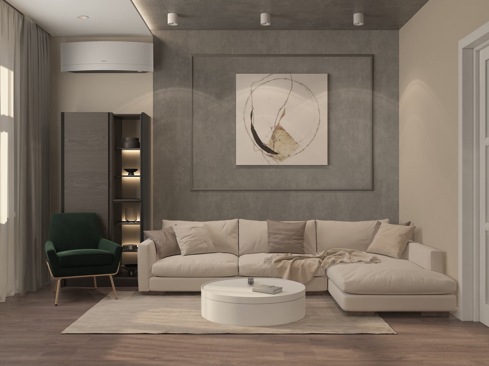 Обложка проекта: Кухня - гостиная в ЖК Венский Лес