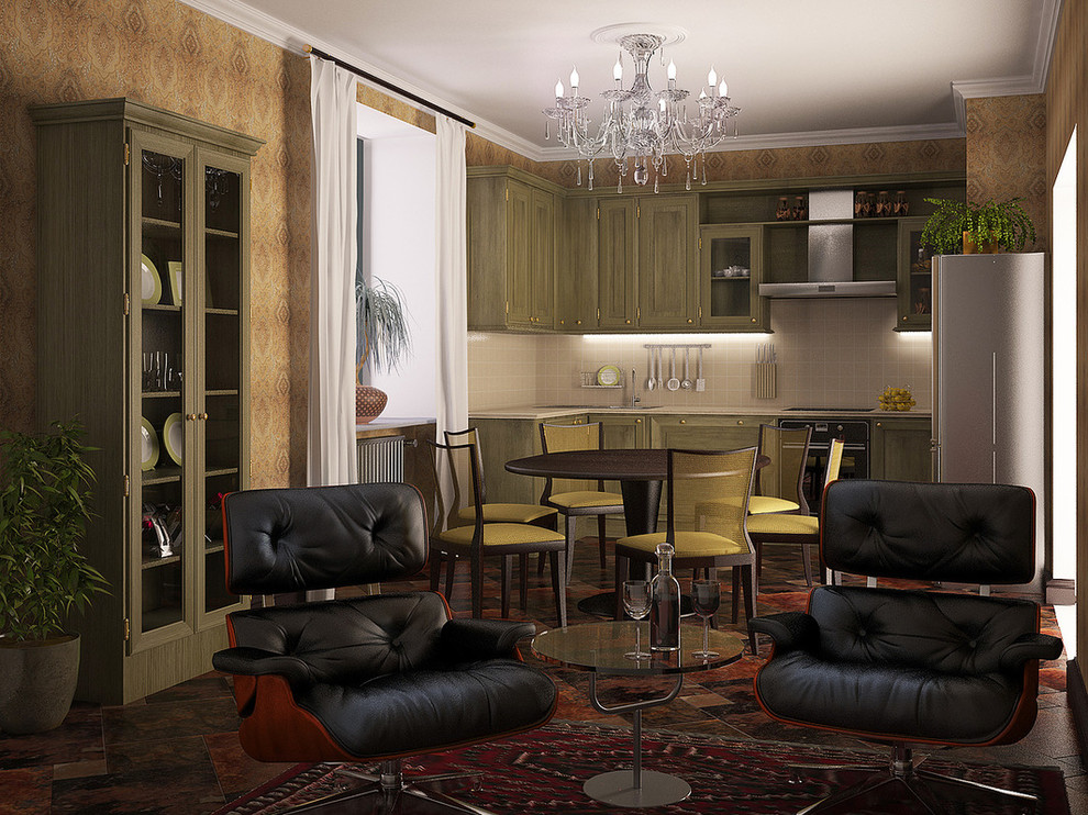 Обложка проекта: Современная классика в интерьере таунхауса