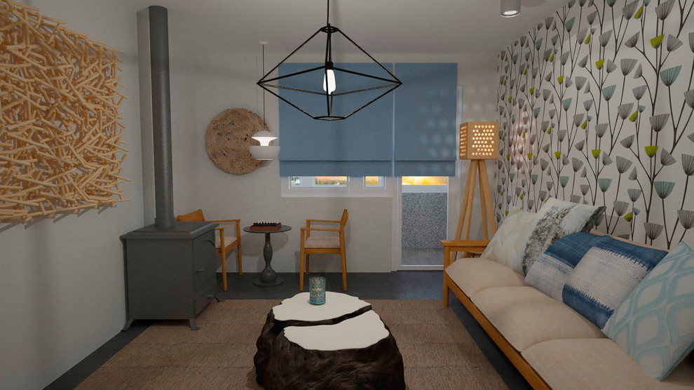 Гостиная в однокомнатной квартире