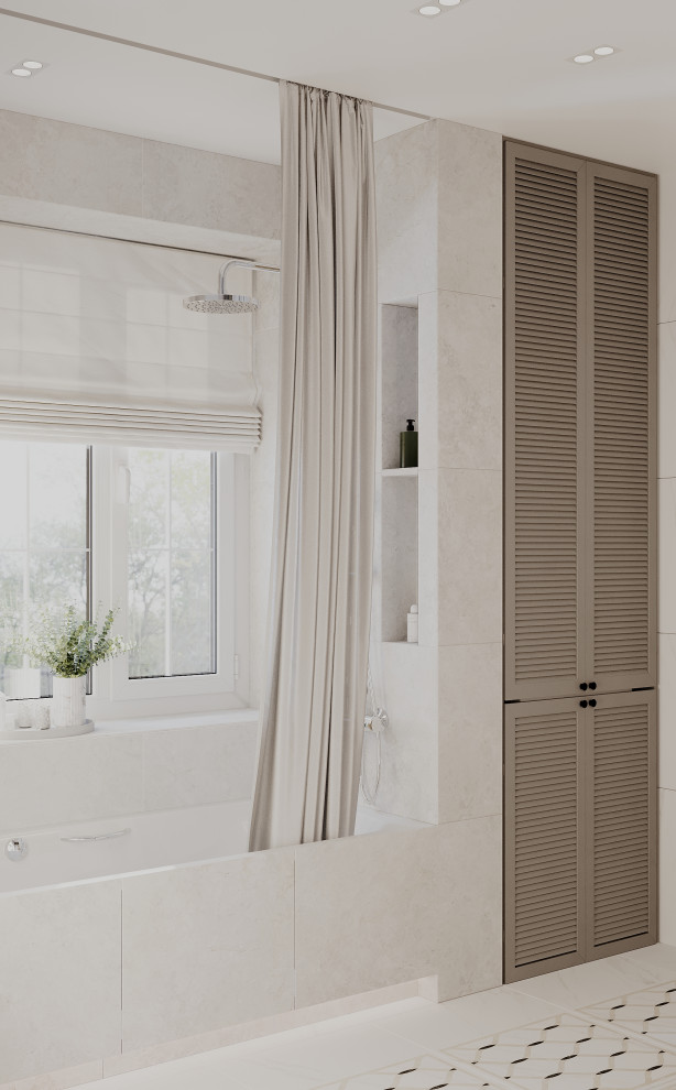 Дизайн дома в неоклассике