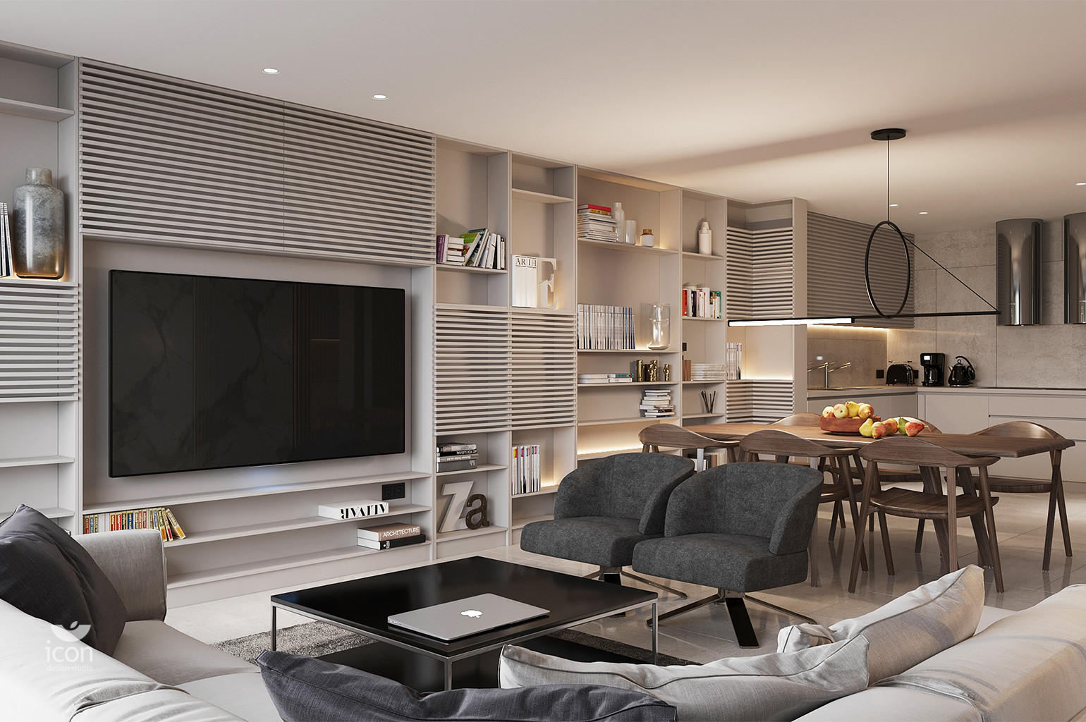 Обложка проекта: Стилистическая концепция интерьеров коливинга Люксембург