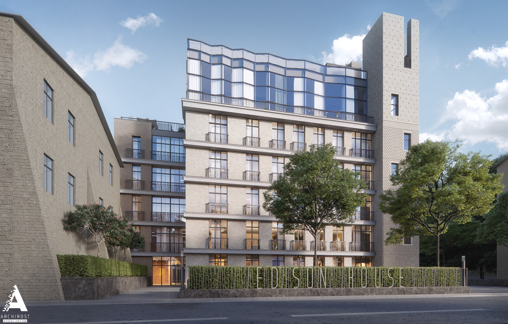 Дом из голландского кирпича Edison House