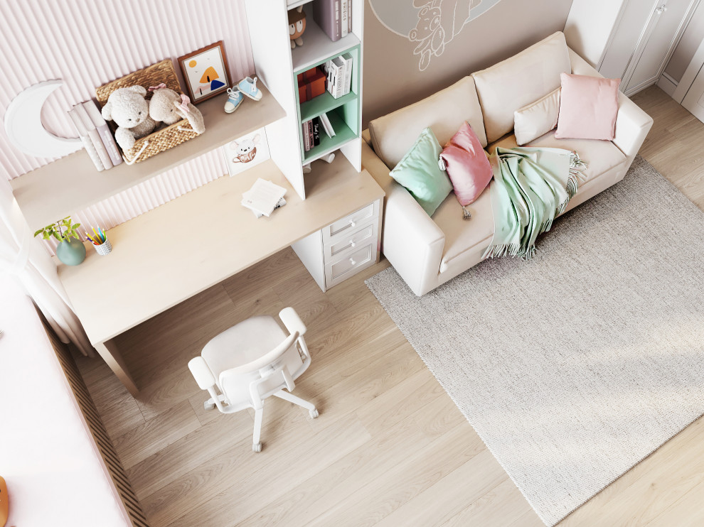 интерьер детской для девочки