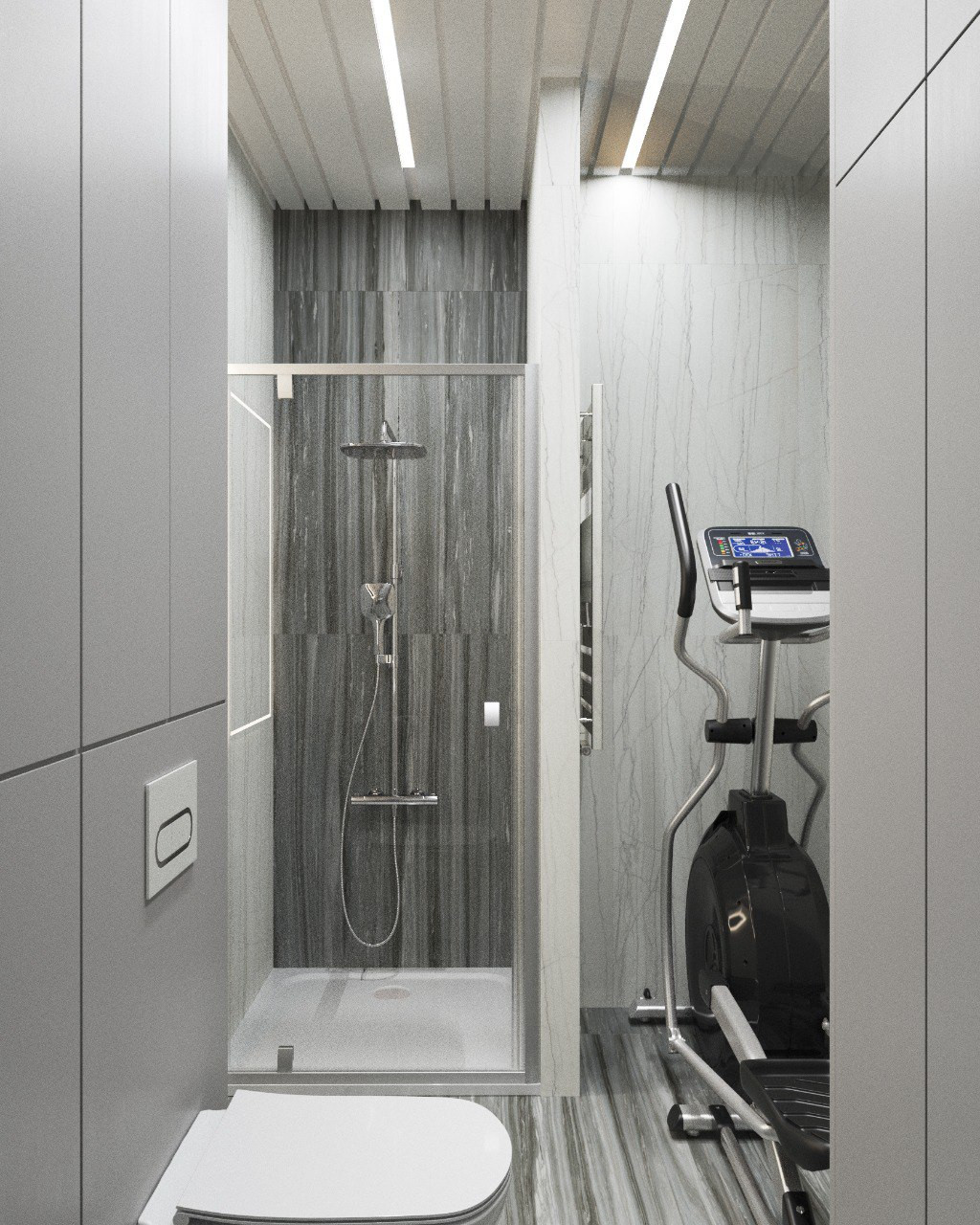 Современный интерьер в ЖК Крылья