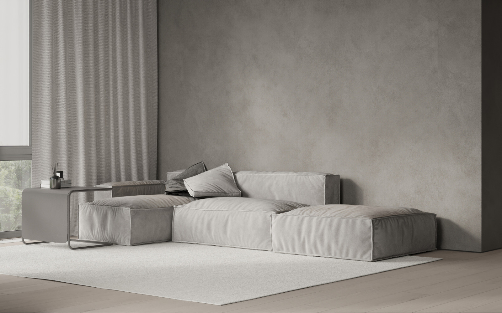 LIFE KUTUZOVSKY   |   Кухня-гостиная