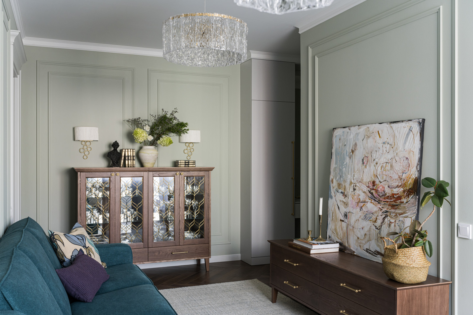 Квартира "Элегантность в цветах"