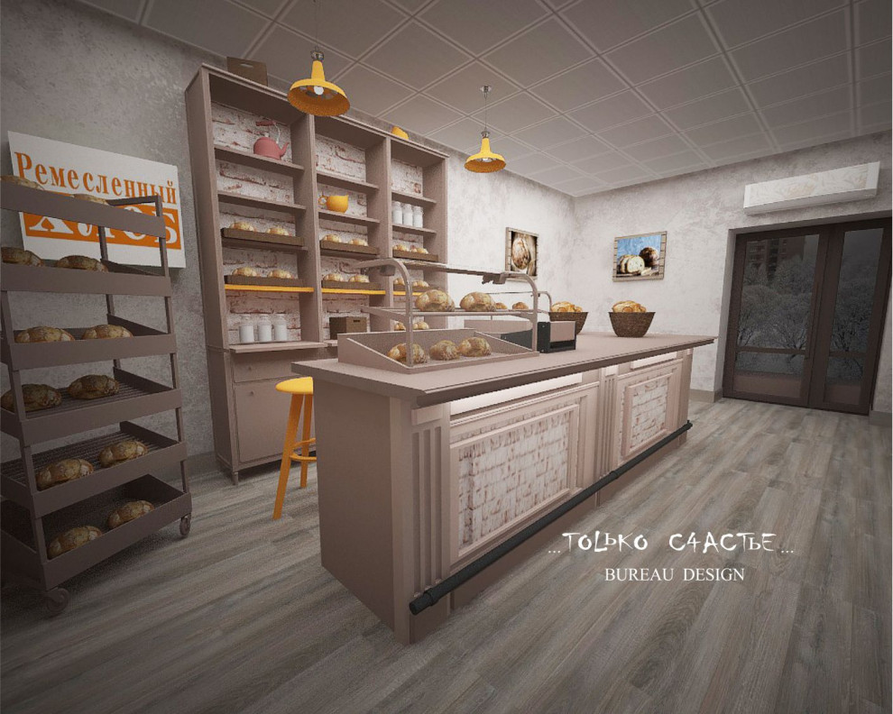 Обложка проекта: дизайн интерьера, дизайн пекарни