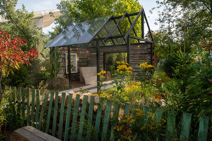 Фотосъемка Выставочного Сада на САДЫ и  ЛЮДИ   2019   -  Сад Наследие . ГРАН-ПРИ