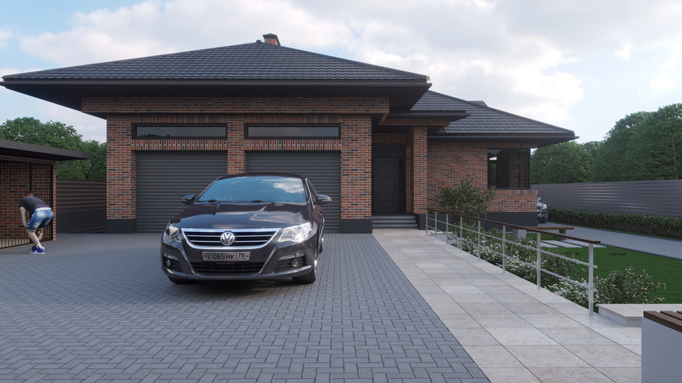 Частный дом с банным комплексом