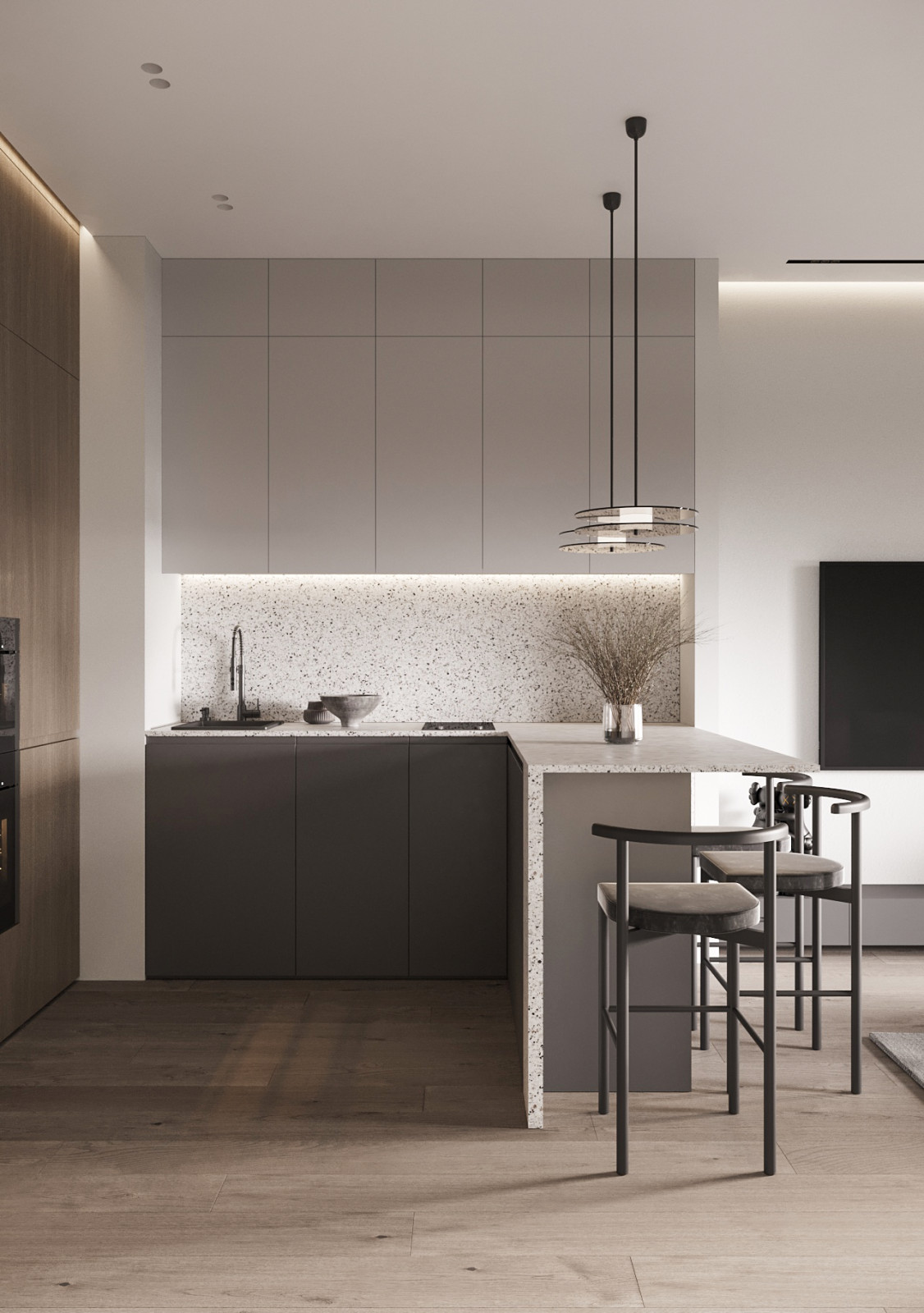 ЖК "Wellton Towers" 43м2., проект 2023г.