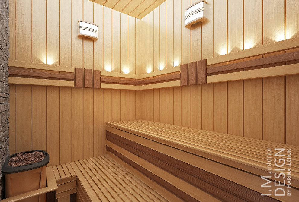 Дом 190 кв.м. "На Волне" Визуализация и реализация.