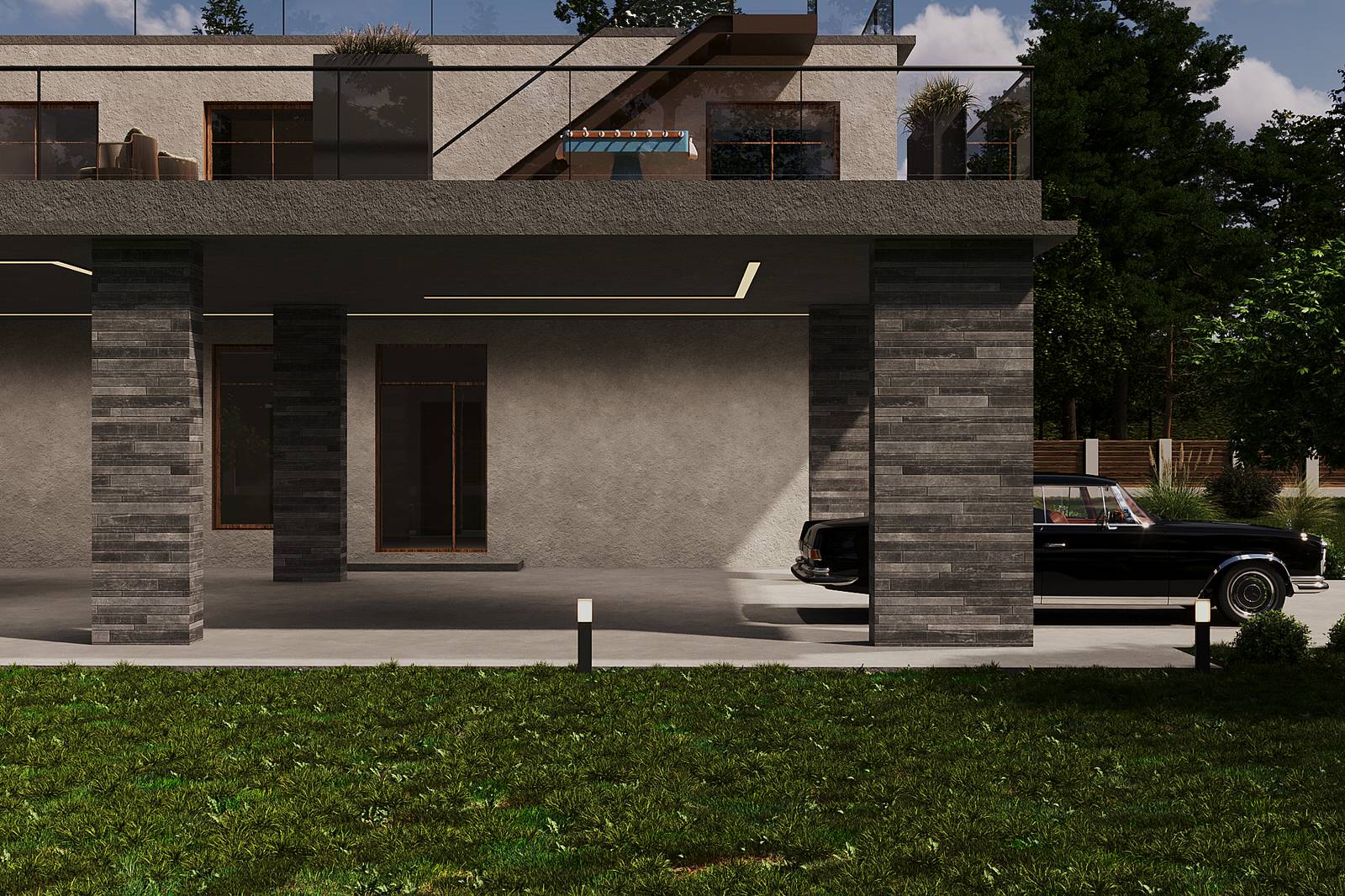 Suburban happiness