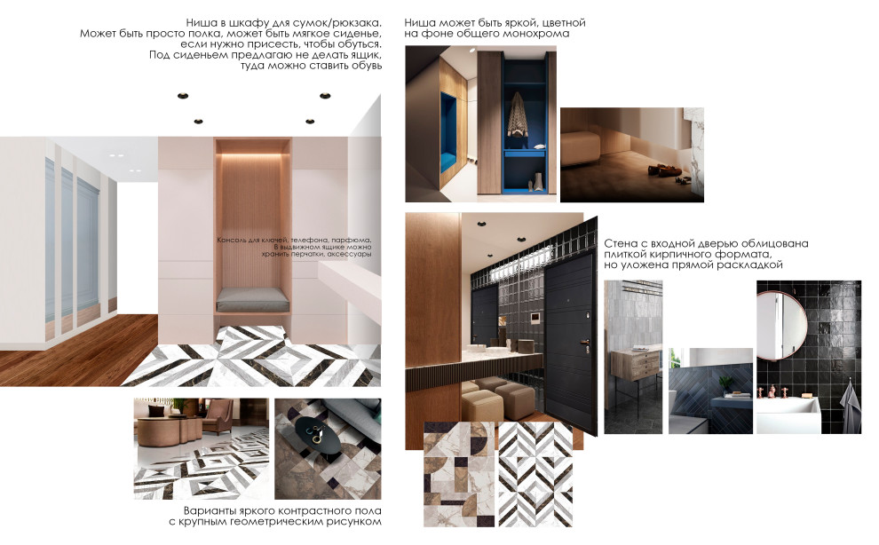 Квартира на Пятницком ш. Moodboard