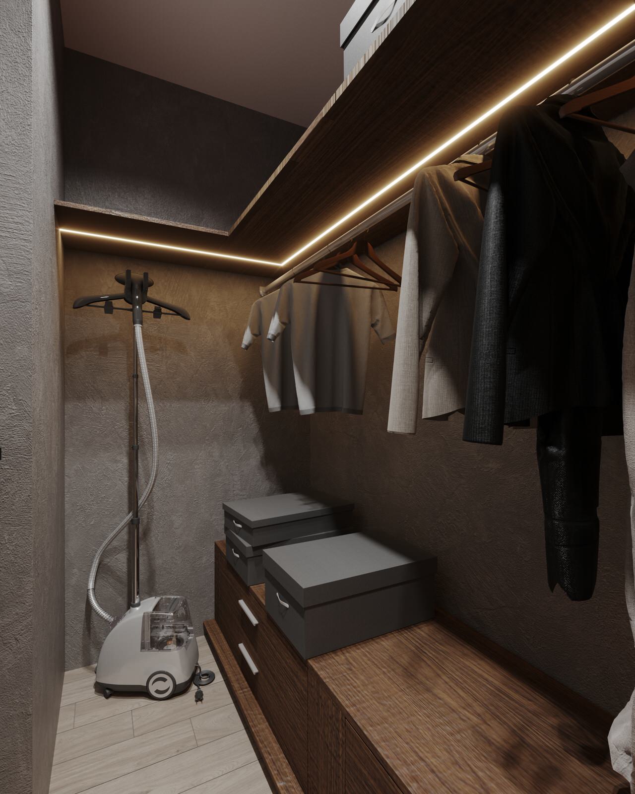 Двухкомнатная квартира с современным дизайном