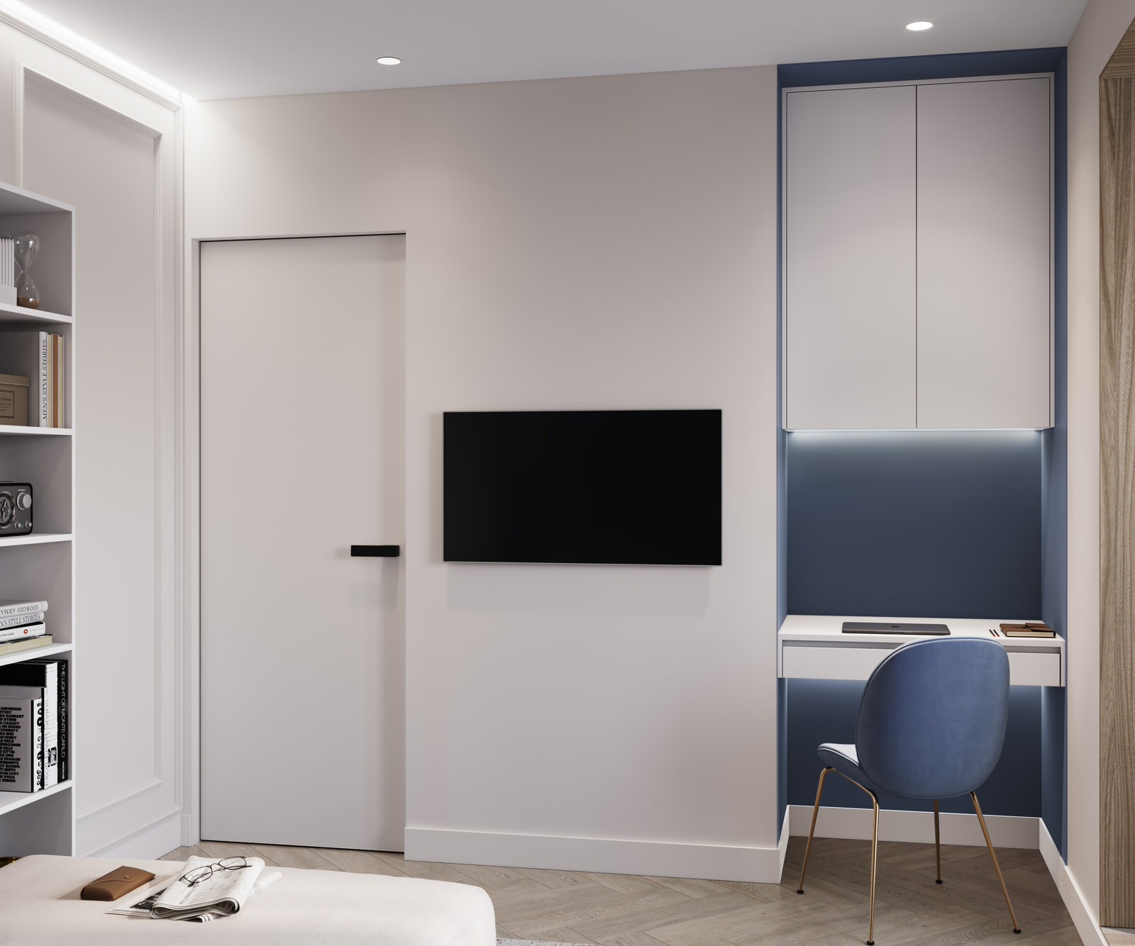 проект "Элегантные ассоциации на 63 м2"