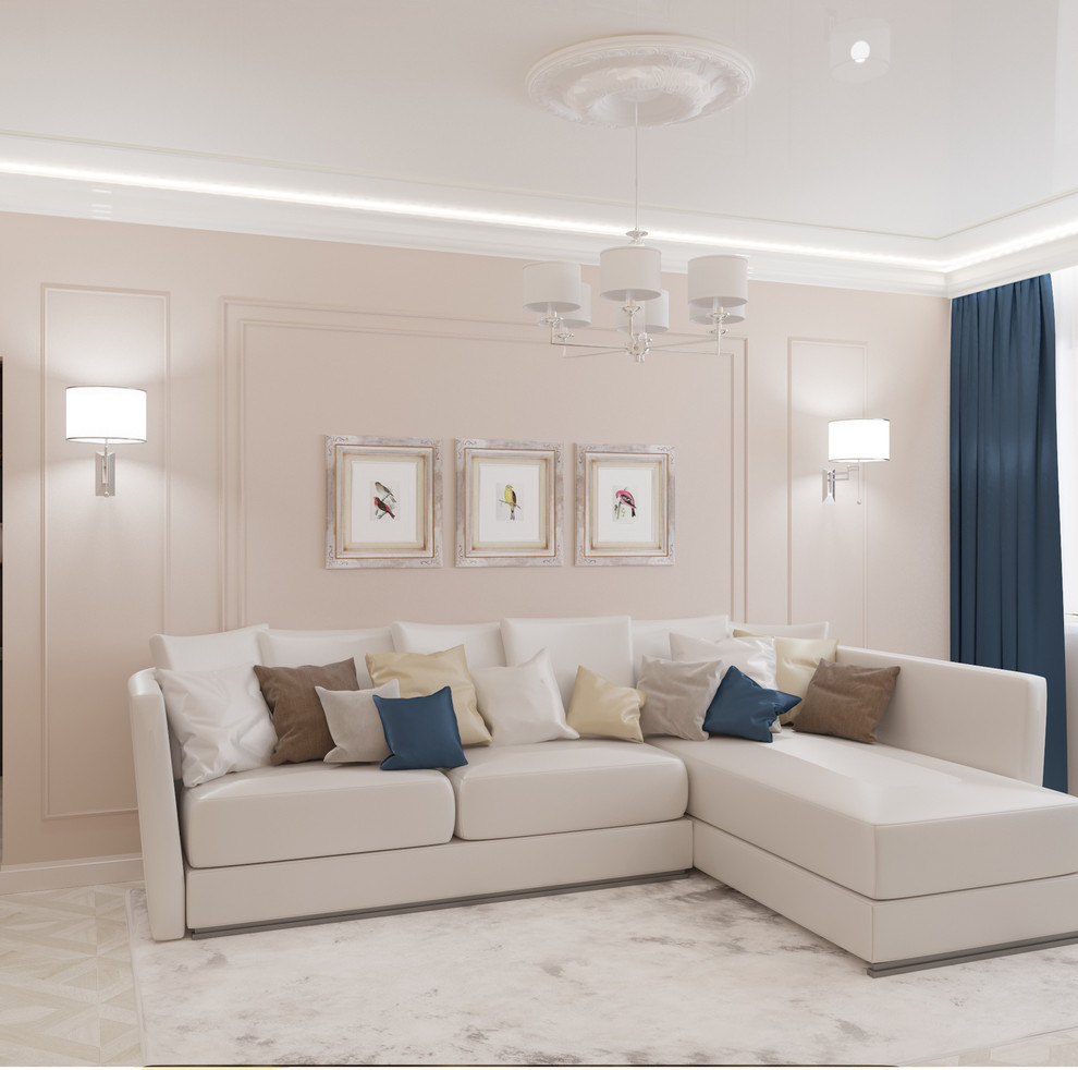 Дизайн-проект квартиры - современная классика 2017г.