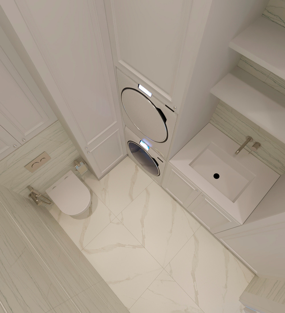 Квартира в стиле неоклассика в ЖК FAMILIA