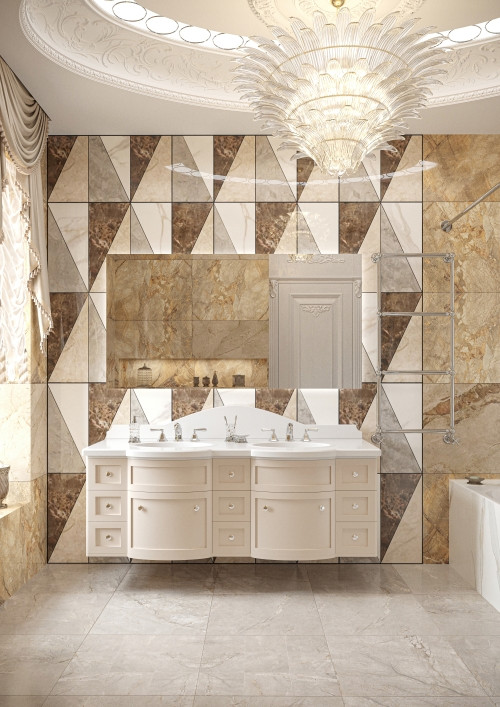 Ванная комната + джакузи вход с спальни  2-ой этаж