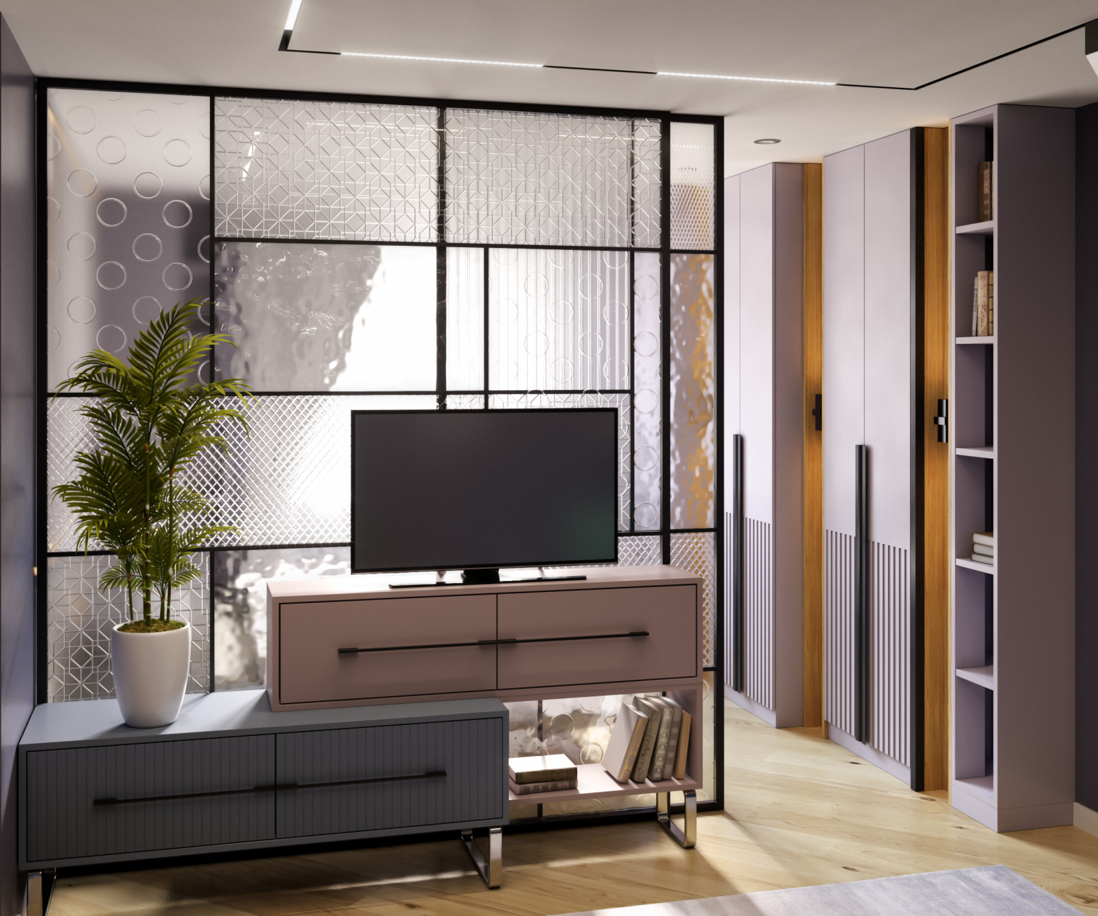 Обложка проекта: Дизайн 1-к квартиры 44м2 в Красноярске