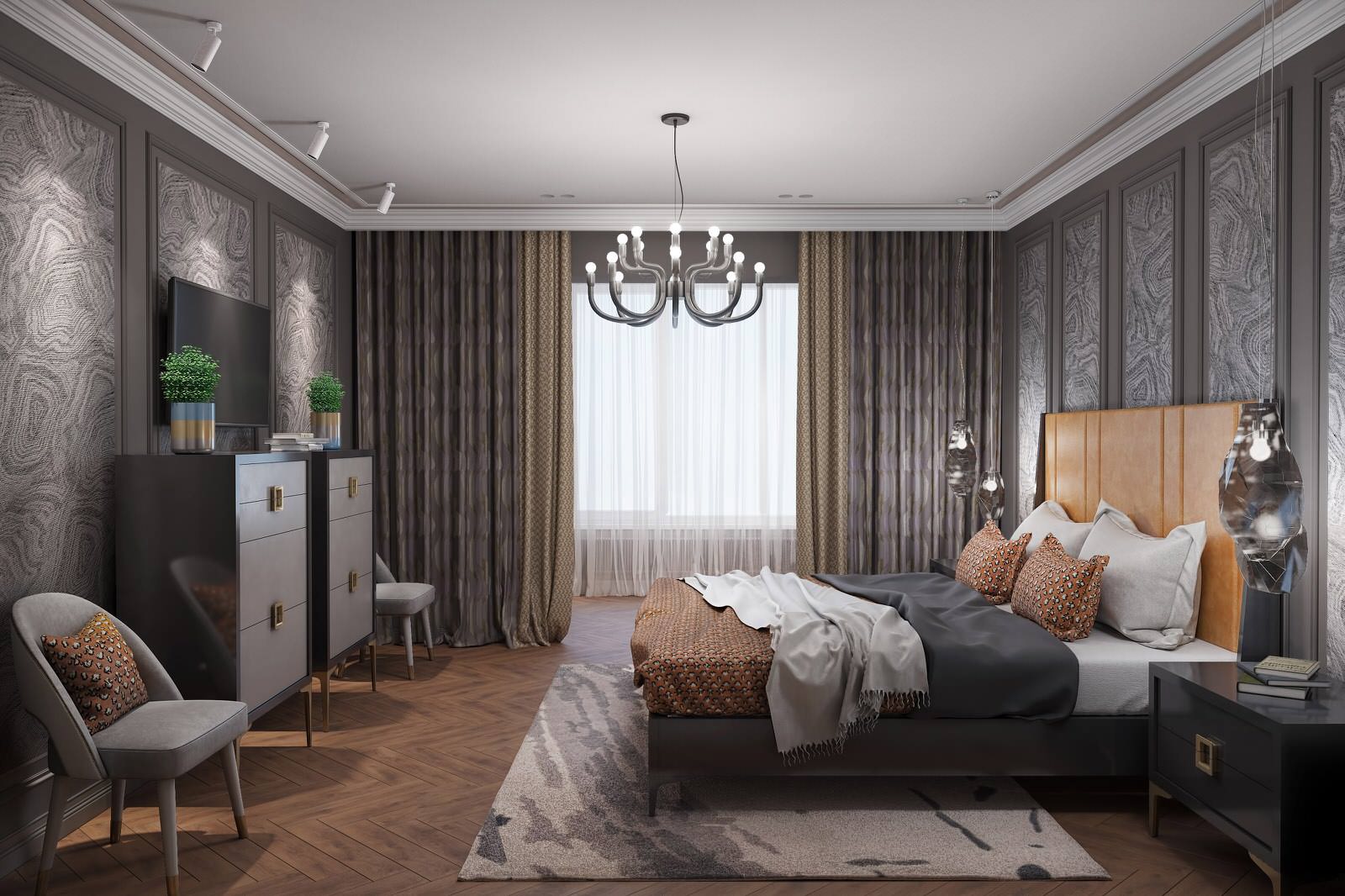 Квартира в ЖК Тургенев, спальня