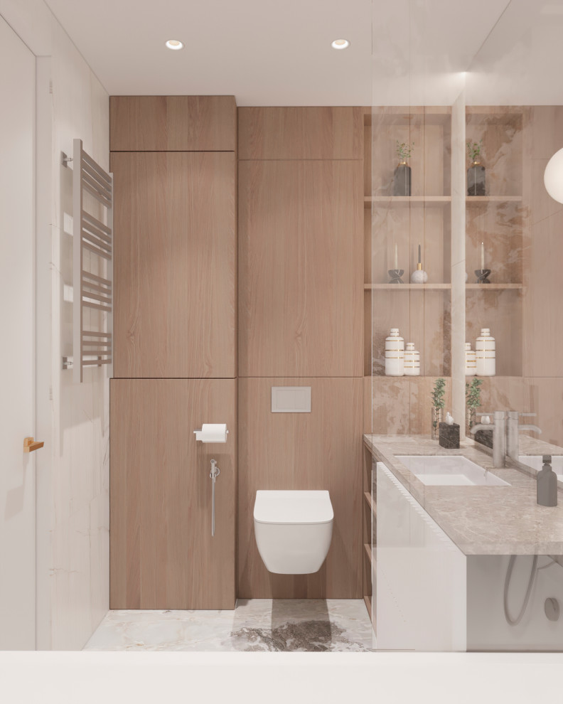 Проект трехкомнатной квартиры 100 кв.м