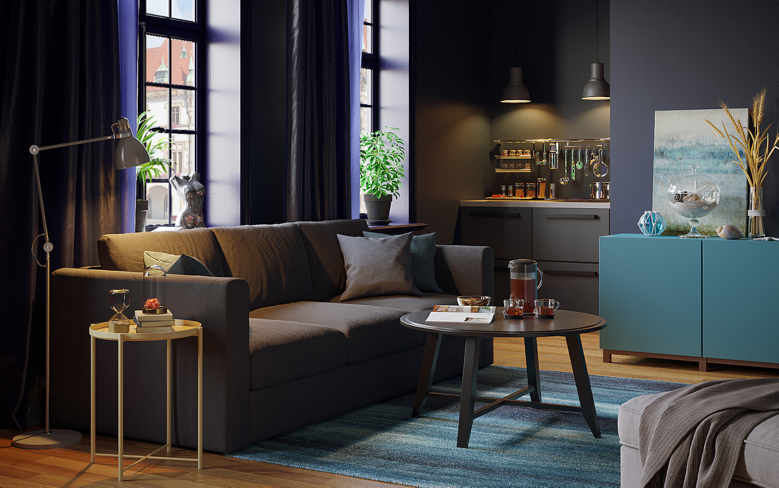 Обложка проекта: "The value of plants in the interior"