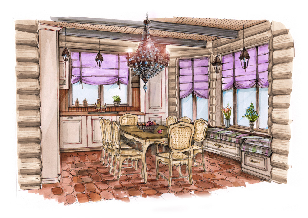 Houzz in Aprelevka, Moscow.