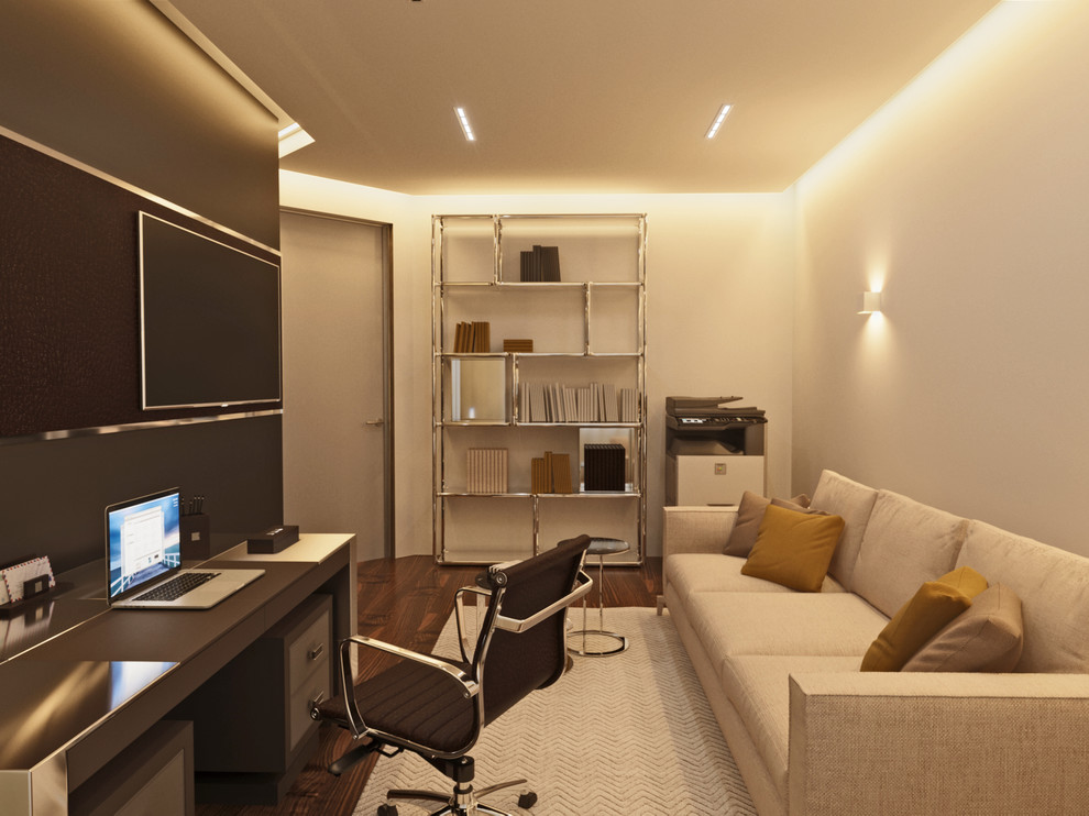 Интерьер квартиры в  ЖК "Дом на Фрунзенской". Санкт-Петербург