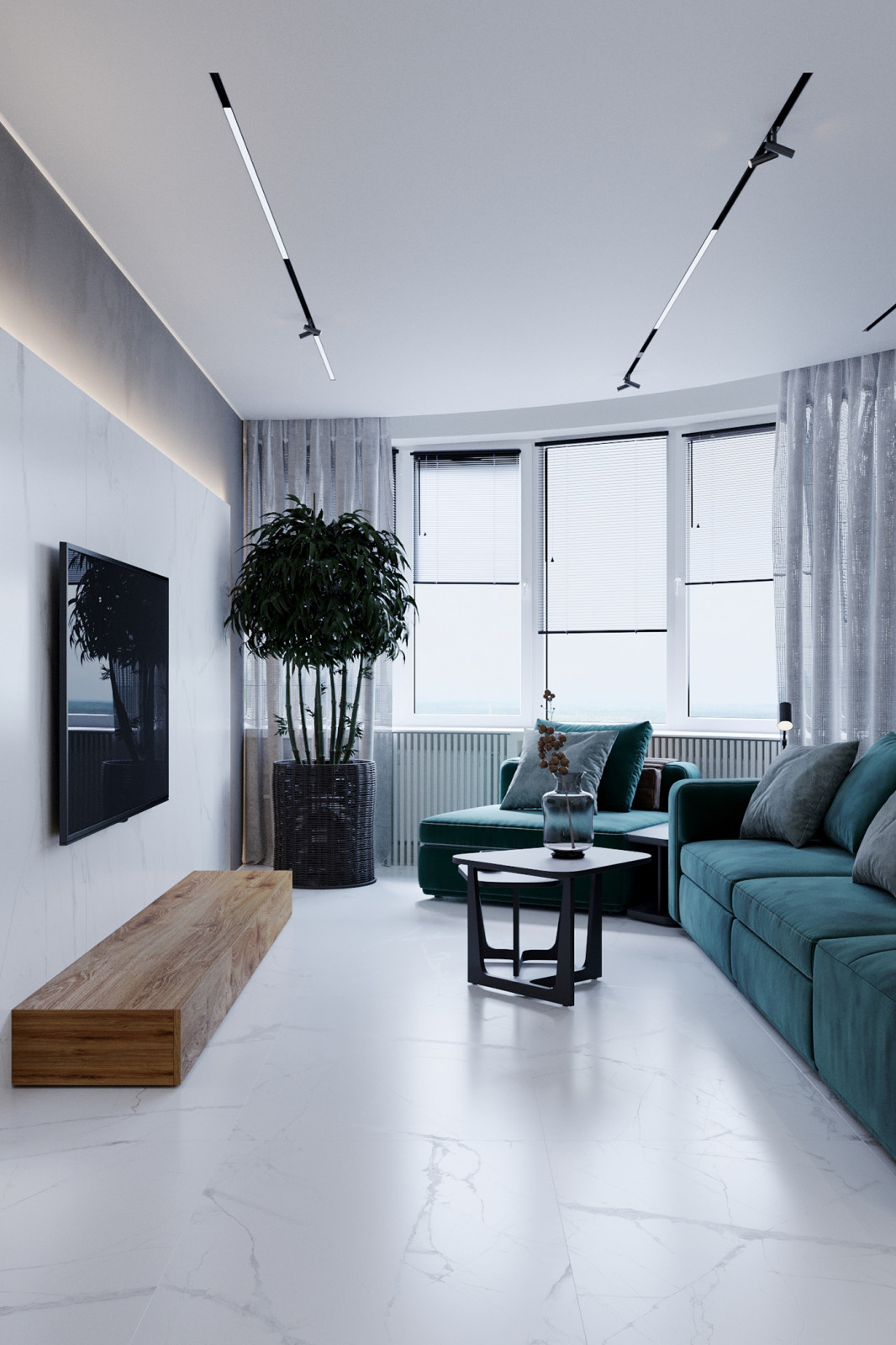 Интерьер квартиры для молодой семьи с ребенком