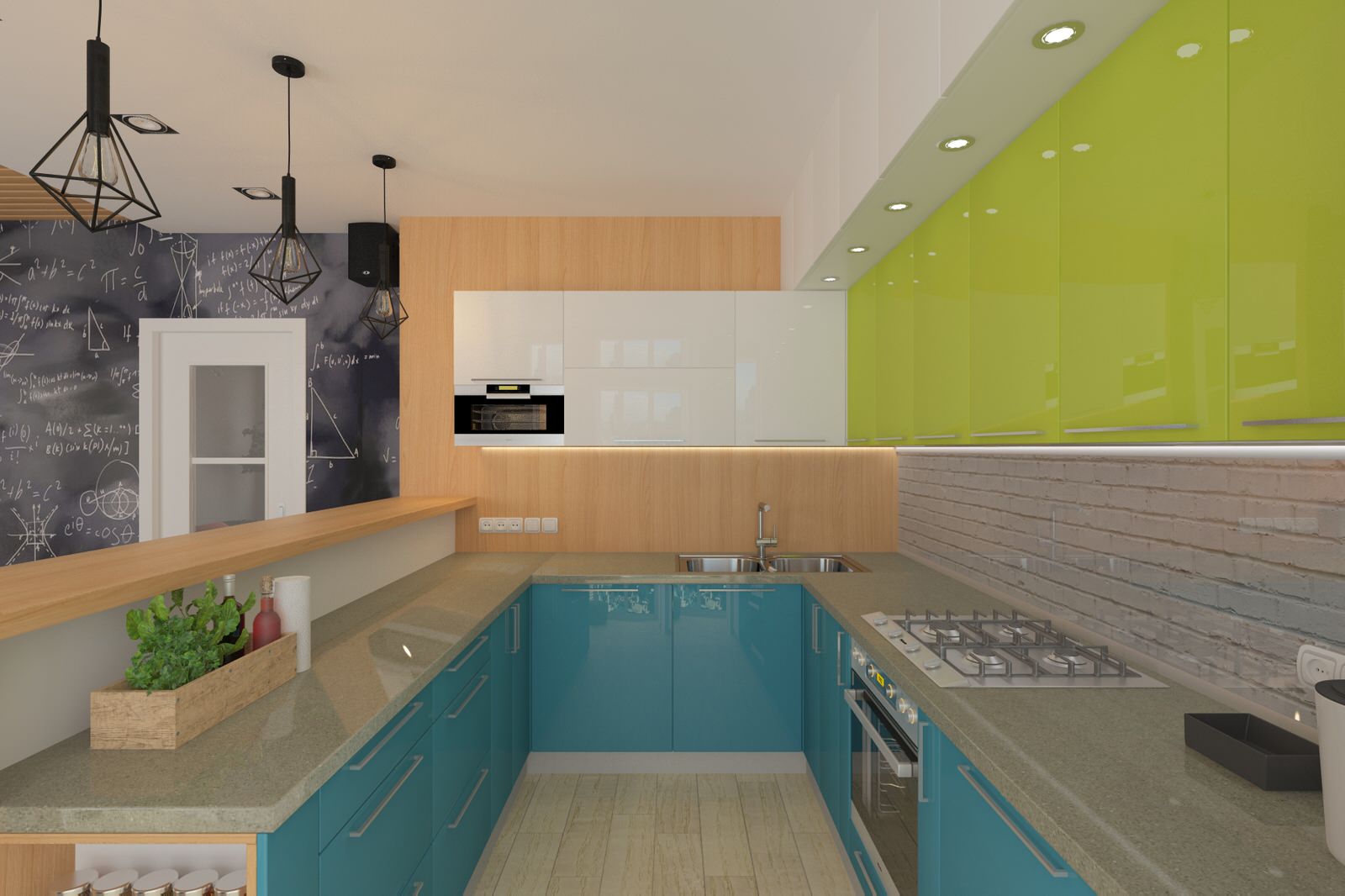 Кухня-студия