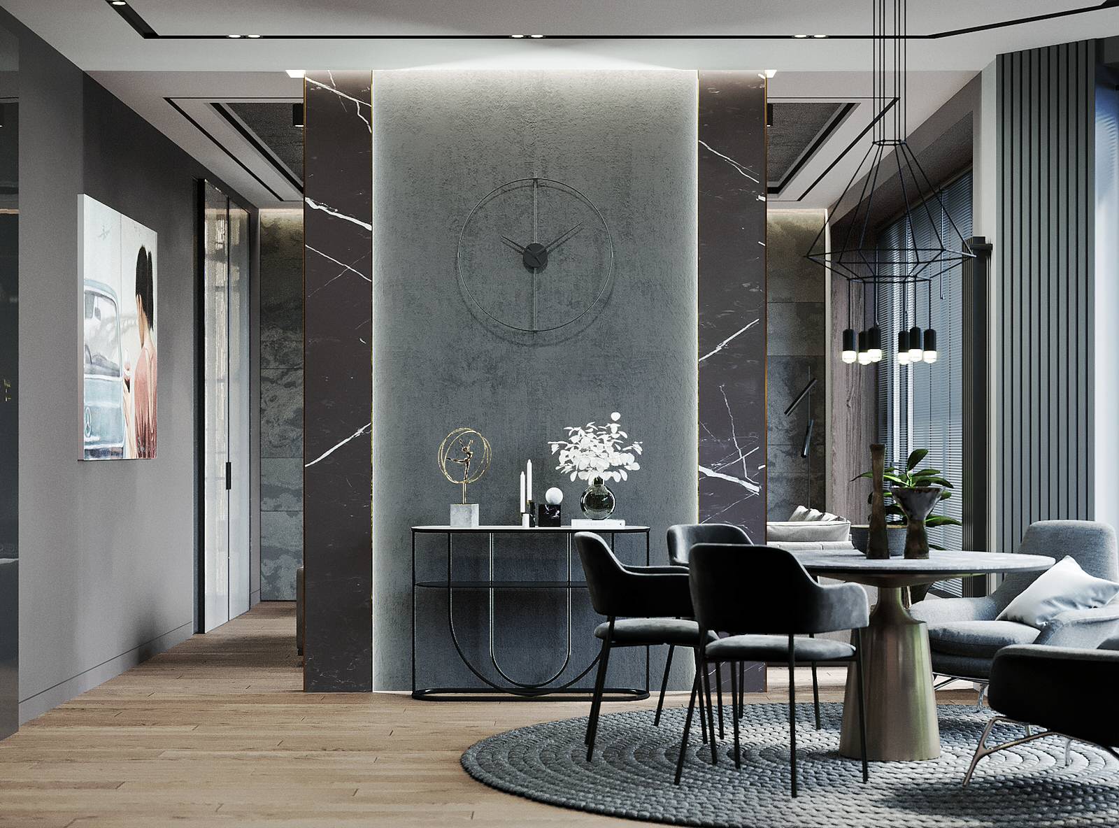 Дизайн интерьера загородного дома д. Никульское