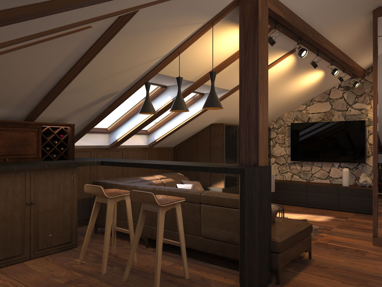 Пентхаус // Дизайн студия Льва Терехова