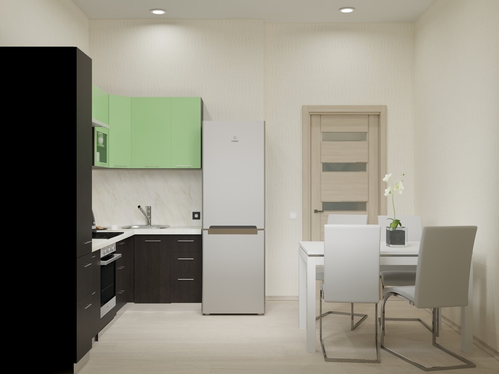 Однокомнатный модуль в стиле Контемпорари