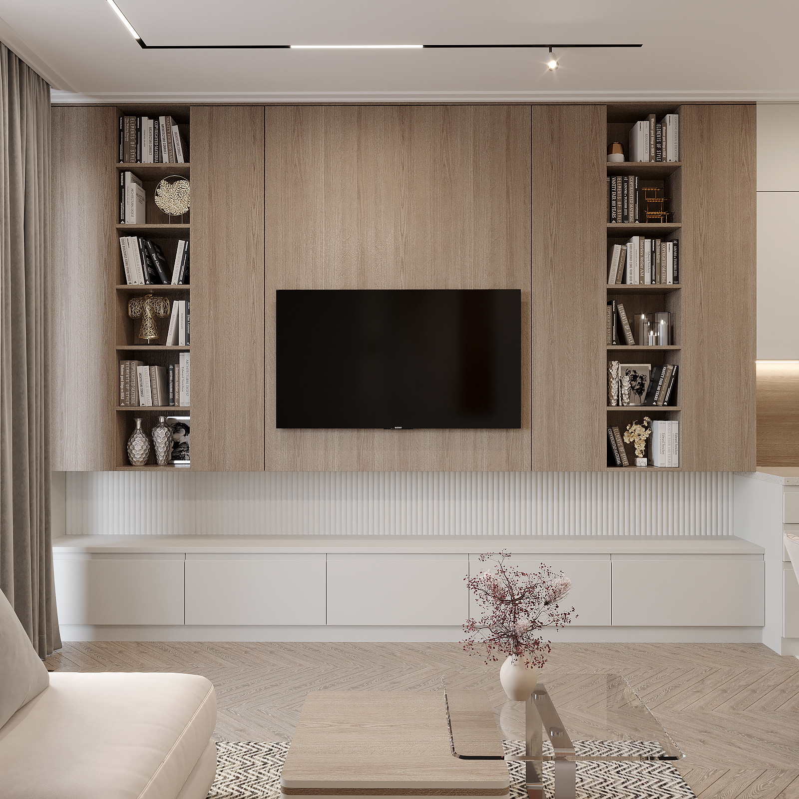 ЖК ФИЛИ-СИТИ. Кухня-гостиная.