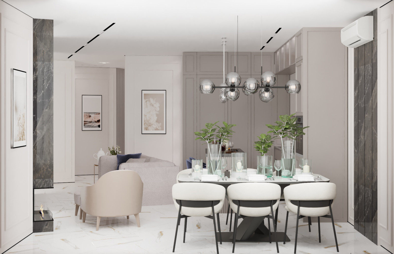 ЖК Gramercy Park 3х комнатная квартира