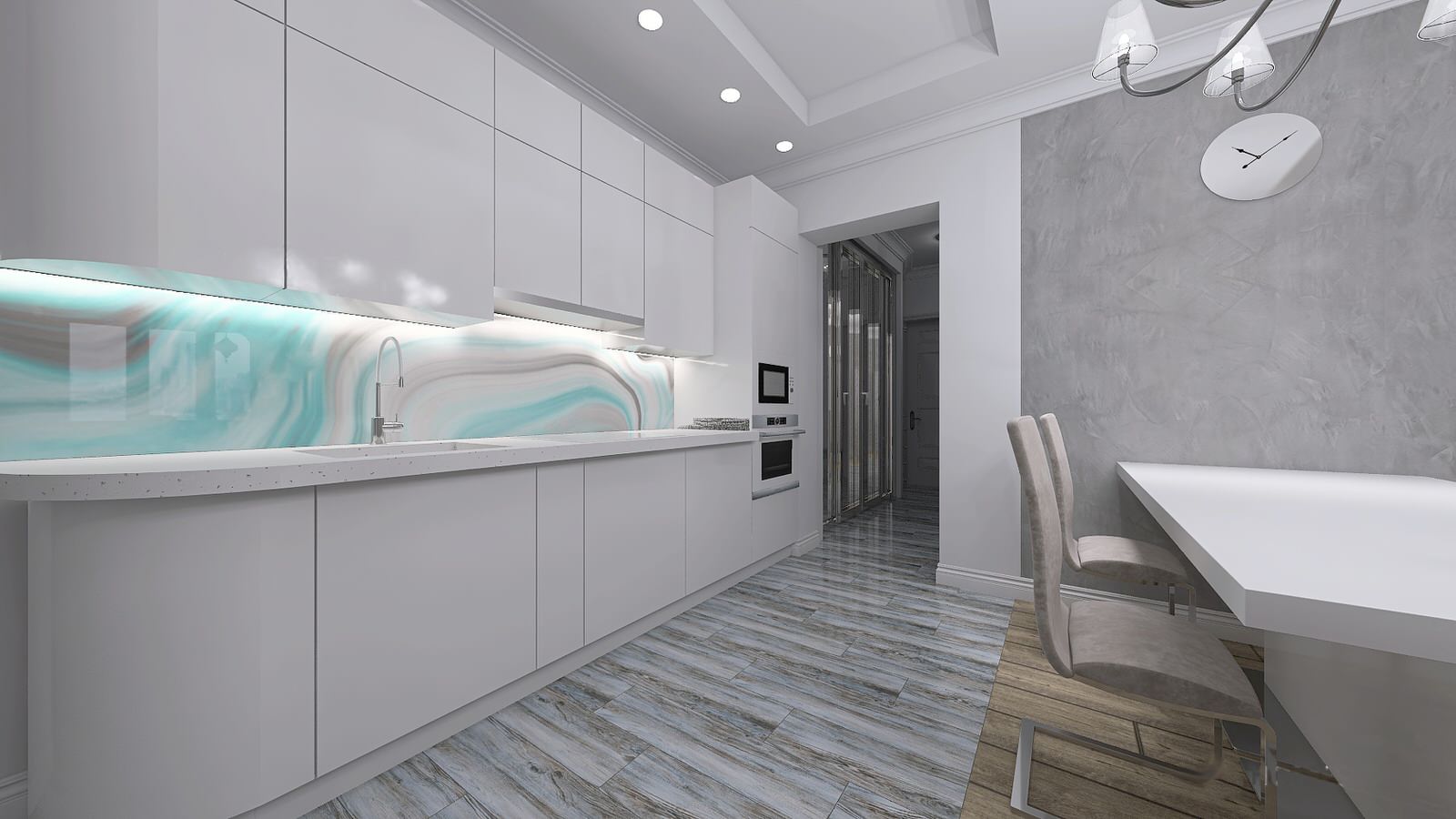 Перепланировка квартиры площадью 96 м2