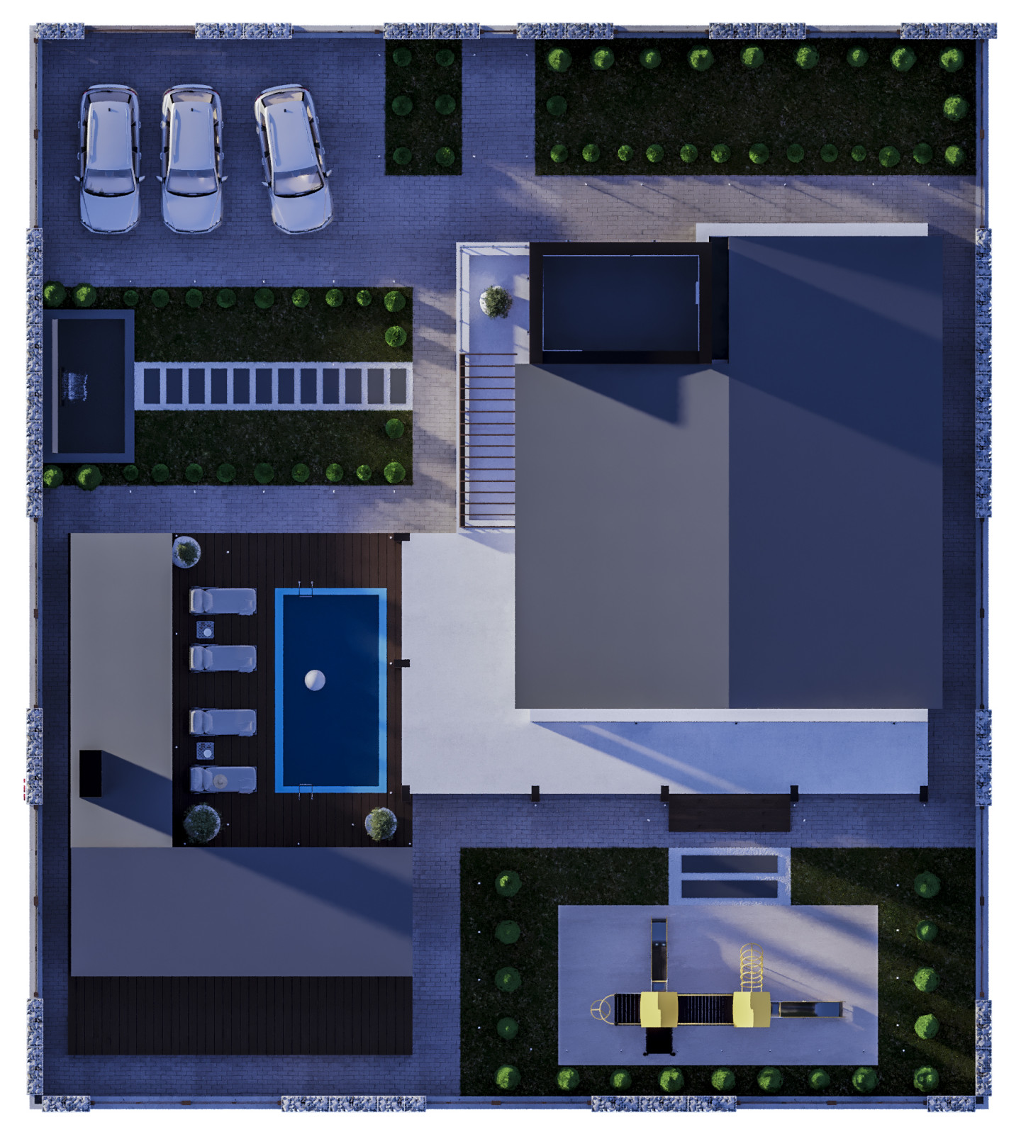House_005_визуализация интерьера частного дома
