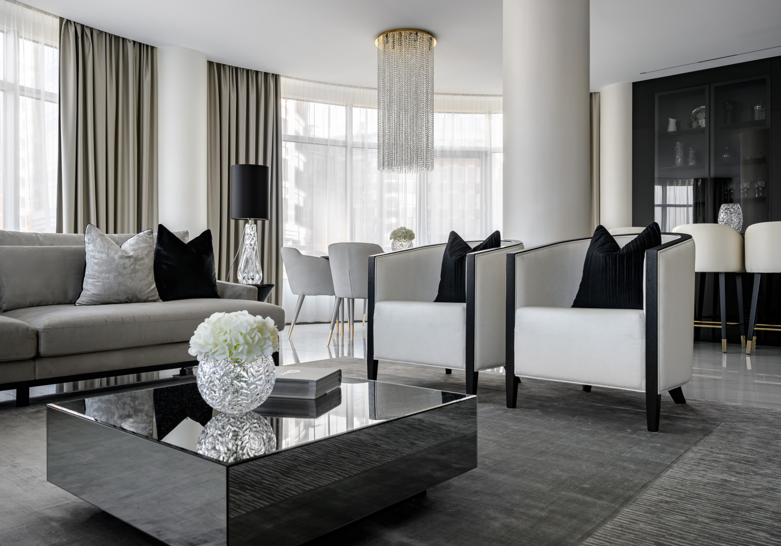 Обложка проекта: Фотосъемка реализованного дизайн-проекта в ЖК "Леонтьевский мыс"