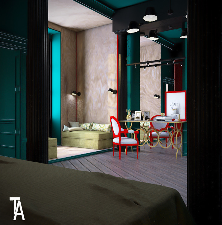 ИНТЕРЬЕР ПЯТИКОМНАТНОЙ КВАРТИРЫ