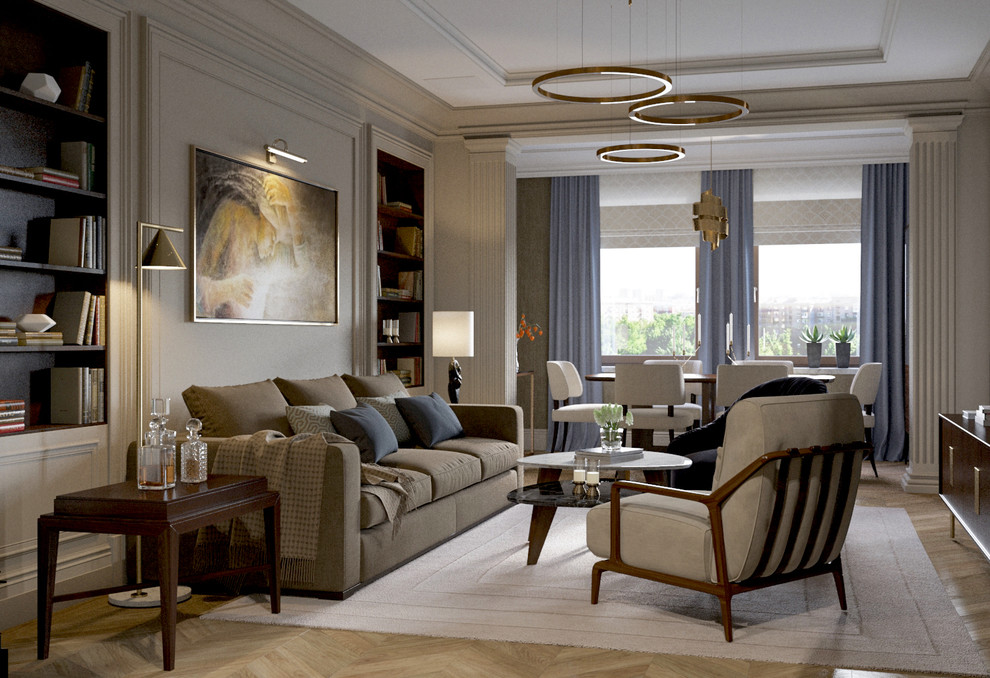 Обложка проекта: Проект квартиры в ЖК  "Донской Олимп"