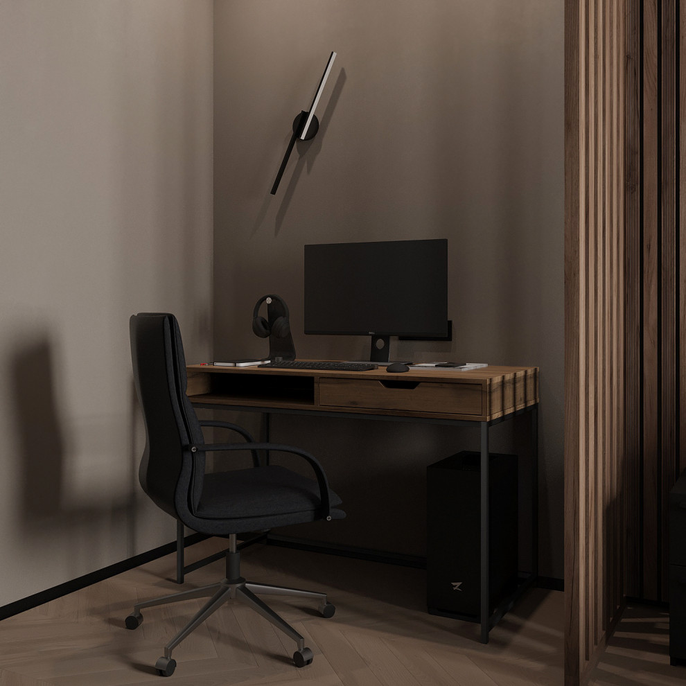 Евродвушка для молодой пары в темных оттенках