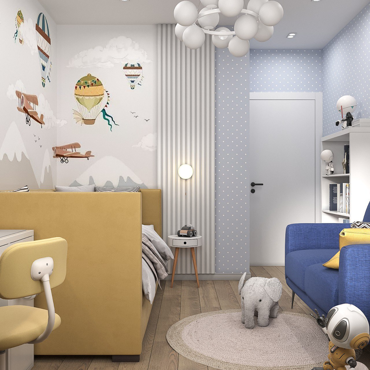 Детская мальчика 10,8 м2